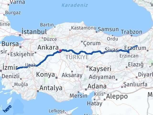 Manisa Kula Bayburt Arası Kaç Km - Yol Haritası
