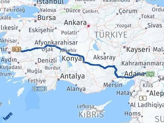 Manisa Şahinbey Gaziantep Arası Kaç Km - Yol Haritası