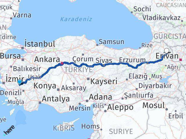 Sarıgöl Kars Arası Kaç Km - Yol Tarifi