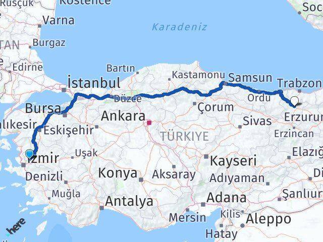 Şehzadeler Gümüşhane Arası Kaç Km - Yol Tarifi