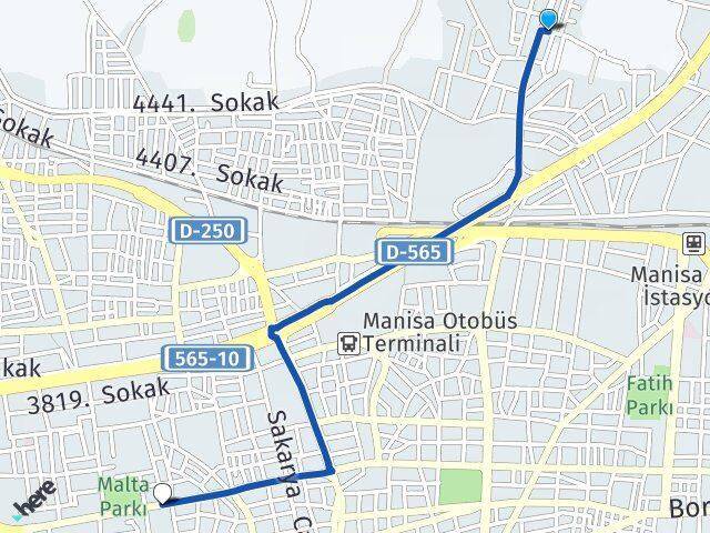 Kuşlubahçe Yunusemre Arası Kaç Km - Yol Tarifi