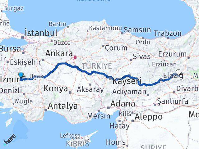 Selendi Bingöl Arası Kaç Km - Yol Tarifi
