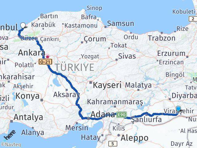 Mardin Alaplı Zonguldak Arası Kaç Km - Yol Haritası