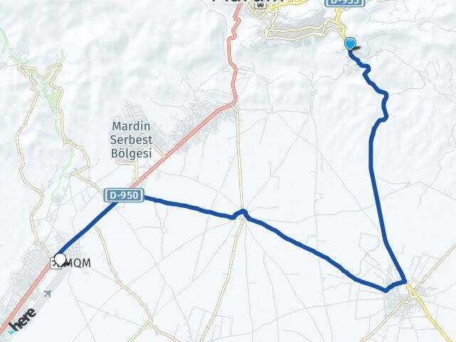 Kotek Mardin Havalimanı Arası Kaç Km - Yol Tarifi