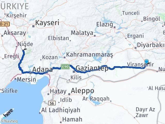 Mardin Çamardı Arası Kaç Km - Yol Tarifi