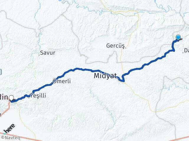 Kuşluca Artuklu Otogar Arası Kaç Km - Yol Tarifi