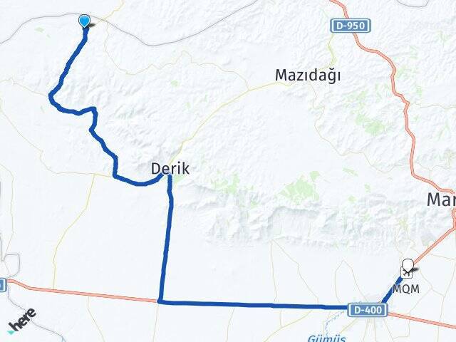 Akıncılar Mardin Havalimanı Arası Kaç Km - Yol Tarifi