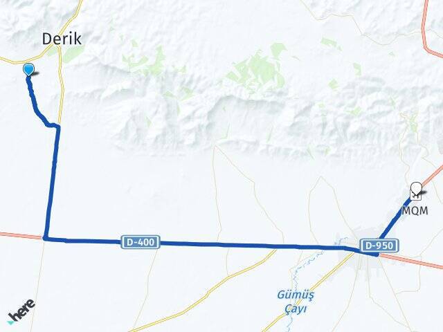 Kayacık Mardin Havalimanı Arası Kaç Km - Yol Tarifi