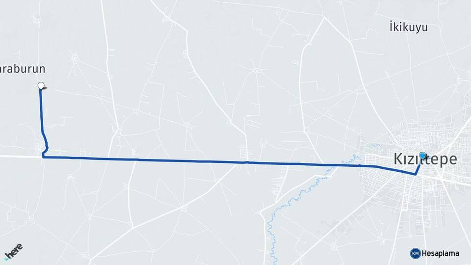 Mardin Kızıltepe Akkoç Kızıltepe Arası Kaç Km - Yol Haritası