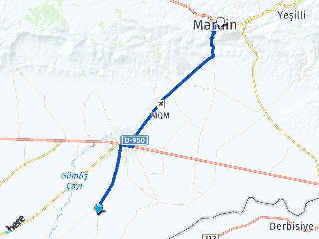 Çamlıdere Artuklu Otogar Arası Kaç Km - Yol Tarifi