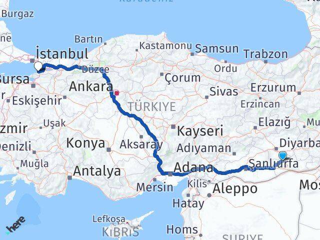 Mardin Mazıdağı Yalova Arası Kaç Km - Yol Haritası