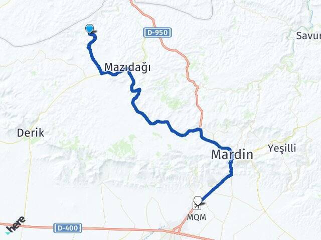 Yetkinler Mardin Havalimanı Arası Kaç Km - Yol Tarifi