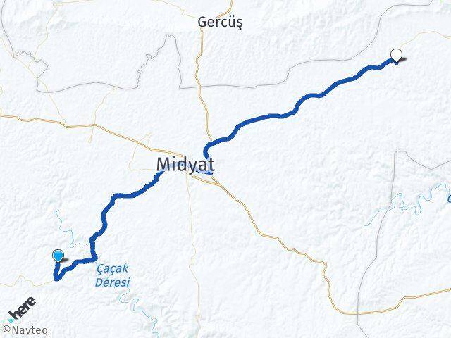 Kutlubey Dargeçit Arası Kaç Km - Yol Tarifi