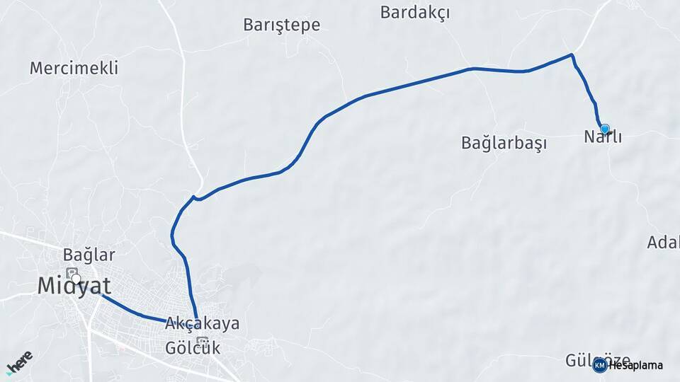 Narlı Midyat Arası Kaç Km - Yol Tarifi