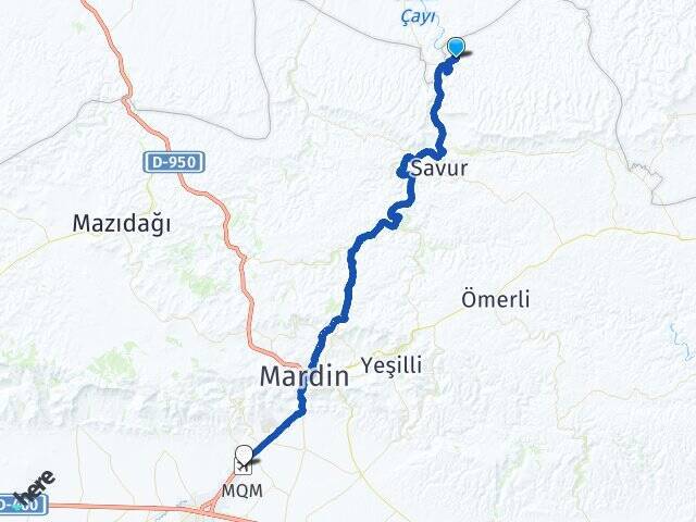 Hisarkaya Mardin Havalimanı Arası Kaç Km - Yol Tarifi