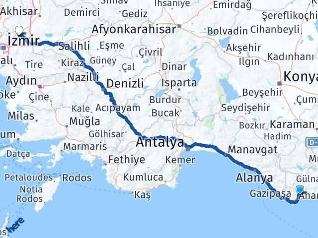 Gercebahşiş Manisa Arası Kaç Km - Yol Tarifi
