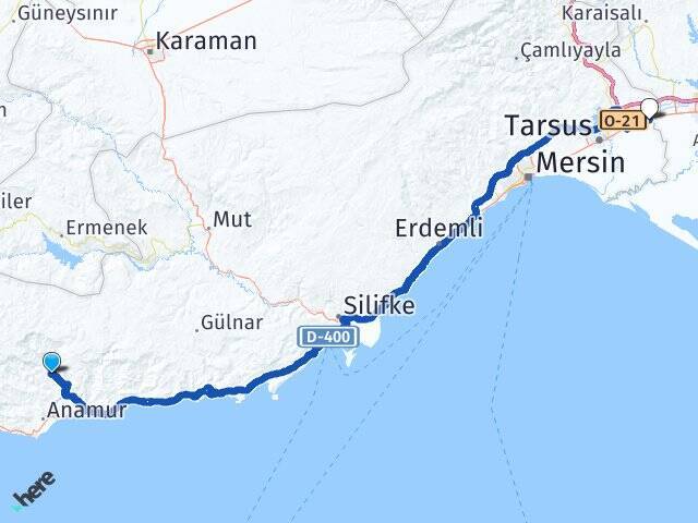 Sarıağaç Çağ Üniversitesi Arası Kaç Km - Yol Tarifi