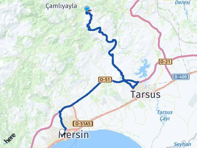 Belçınar Toros Üniversitesi Arası Kaç Km - Yol Tarifi