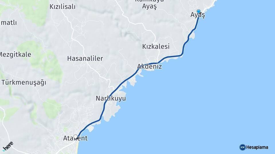Ayaş Atakent Arası Kaç Km - Yol Tarifi
