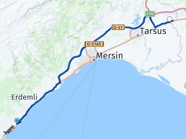 Ayaş Çağ Üniversitesi Arası Kaç Km - Yol Tarifi