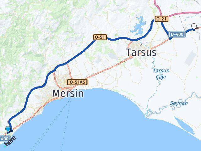 Çeşmeli Çağ Üniversitesi Arası Kaç Km - Yol Tarifi