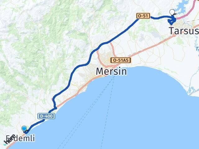 Kargıcak Tarsus Üniversitesi Arası Kaç Km - Yol Tarifi