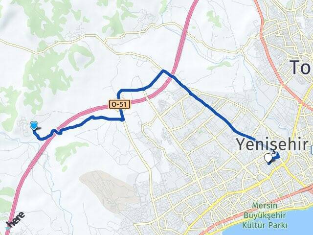 Bozön Toros Üniversitesi Arası Kaç Km - Yol Tarifi