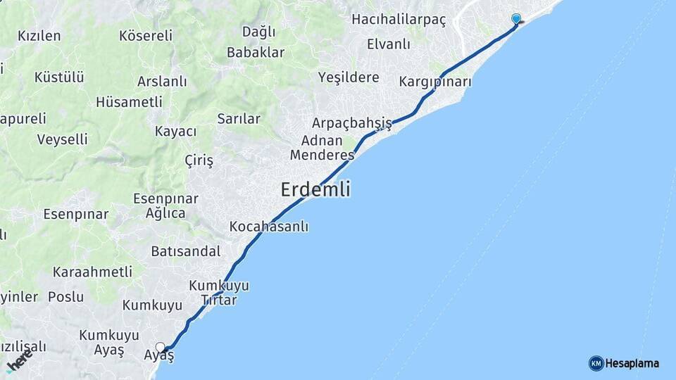 Davultepe Ayaş Arası Kaç Km - Yol Tarifi