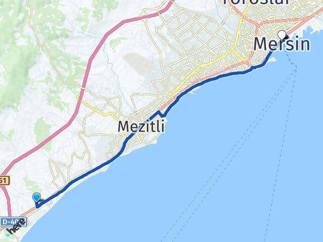 Tece Mersin Arası Kaç Km - Yol Tarifi
