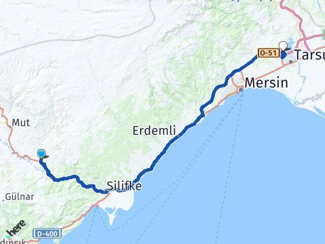 Çortak Tarsus Üniversitesi Arası Kaç Km - Yol Tarifi