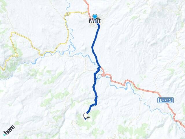 Mersin Mut Örtülü Gülnar Arası Kaç Km - Yol Haritası