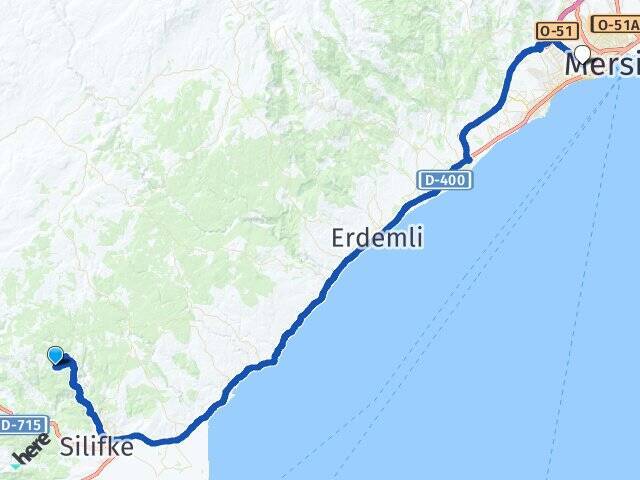 Seyranlık Toros Üniversitesi Arası Kaç Km - Yol Tarifi