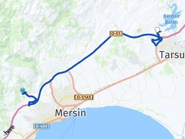 Emirler Tarsus Üniversitesi Arası Kaç Km - Yol Tarifi