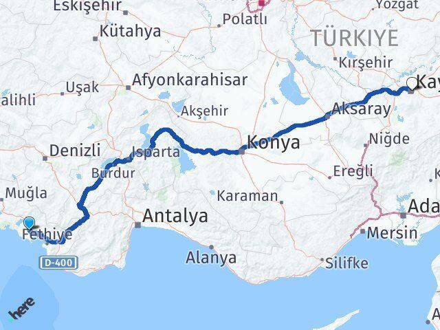 Altıntas Kayseri Arası Kaç Km - Yol Tarifi