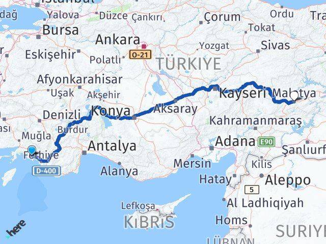 Altıntas Malatya Arası Kaç Km - Yol Tarifi