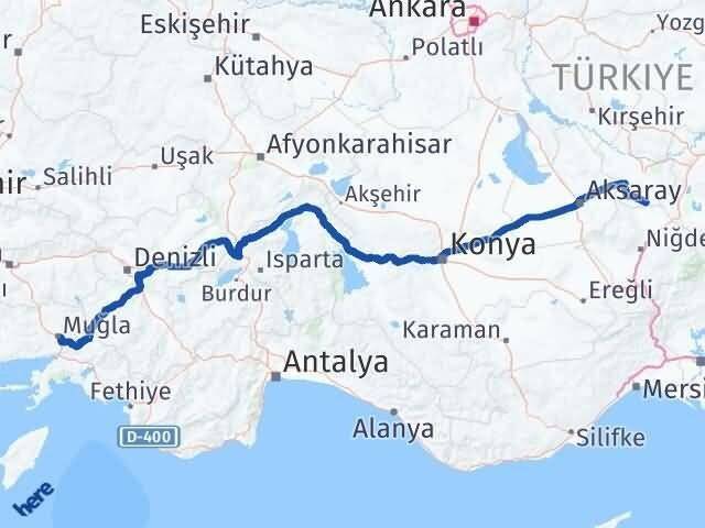 Muğla Derinkuyu Arası Kaç Km - Yol Tarifi