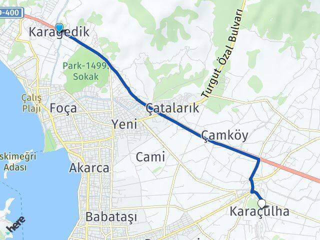 Karagedik Karaçulha Arası Kaç Km - Yol Tarifi