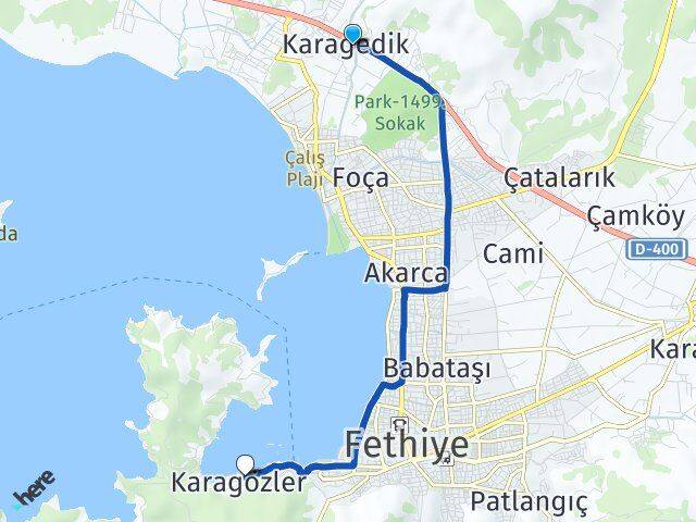 Karagedik Karagözler Arası Kaç Km - Yol Tarifi