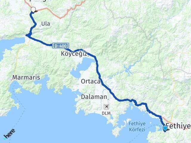 Taşyaka Sıtkı Koçman Üniversitesi Arası Kaç Km - Yol Tarifi