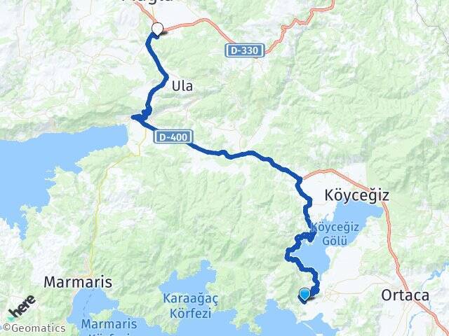 Çandır Sıtkı Koçman Üniversitesi Arası Kaç Km - Yol Tarifi
