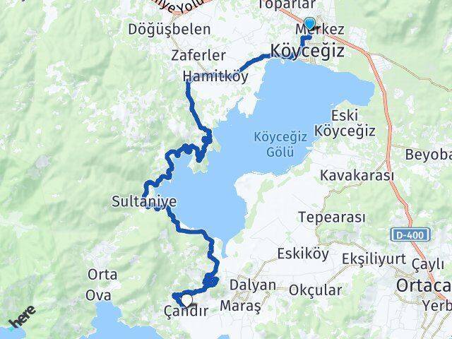 Gelişim Çandır Arası Kaç Km - Yol Tarifi