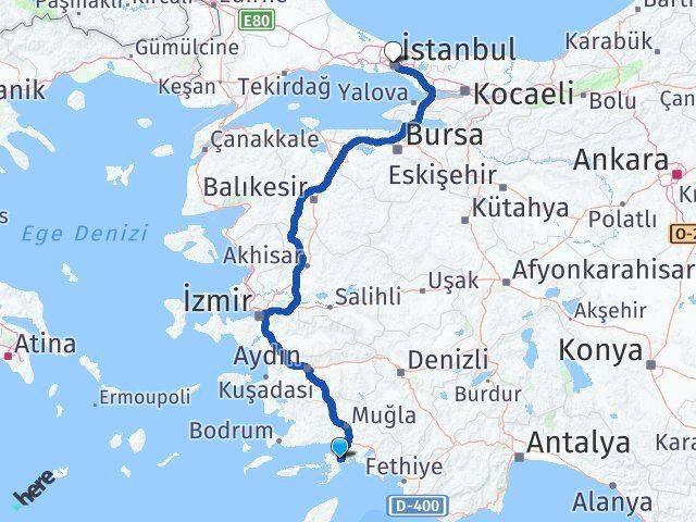 Armutalan İstanbul Arası Kaç Km - Yol Tarifi