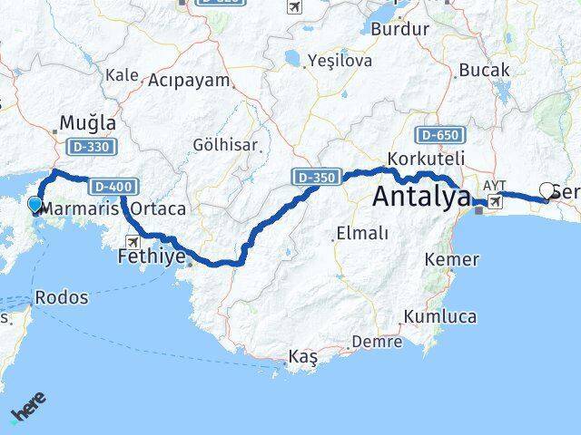 Armutalan Serik Arası Kaç Km - Yol Tarifi