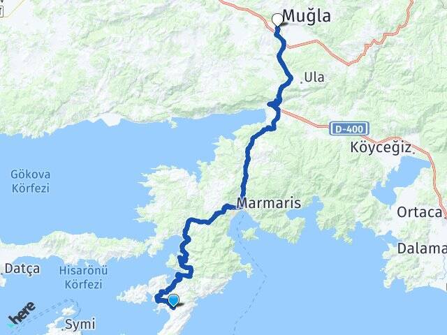 Söğüt Muğla Otogarı Arası Kaç Km - Yol Tarifi