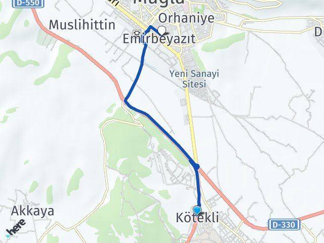 Kötekli Emirbeyazıt Arası Kaç Km - Yol Tarifi