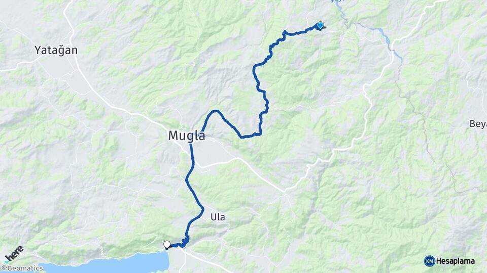 Kuzluk Akyaka Arası Kaç Km - Yol Tarifi