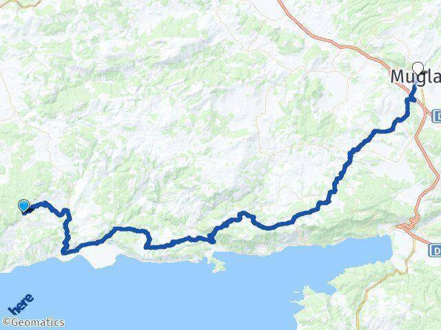 Akçakaya Muğla Arası Kaç Km - Yol Tarifi