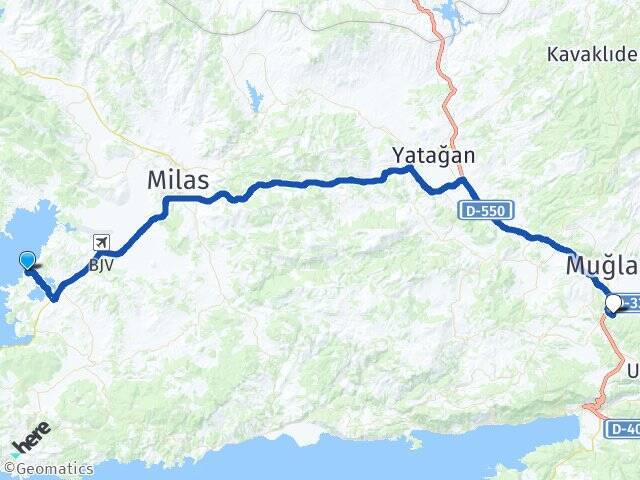 Boğaziçi Sıtkı Koçman Üniversitesi Arası Kaç Km - Yol Tarifi
