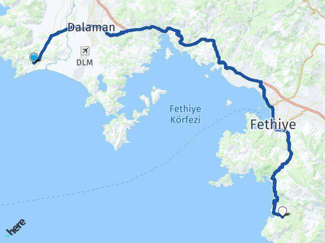 Sarıgerme Faralya Arası Kaç Km - Yol Tarifi