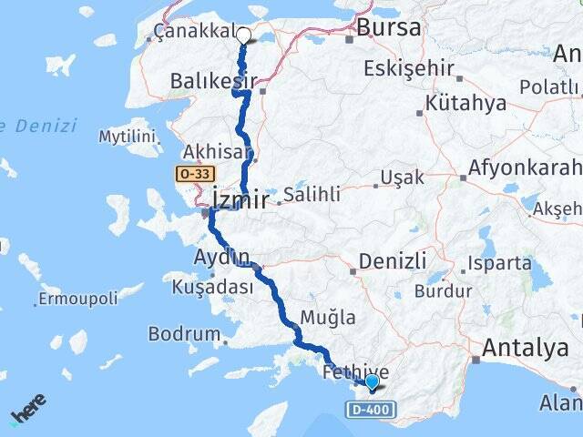 Alaçat Gönen Arası Kaç Km - Yol Tarifi